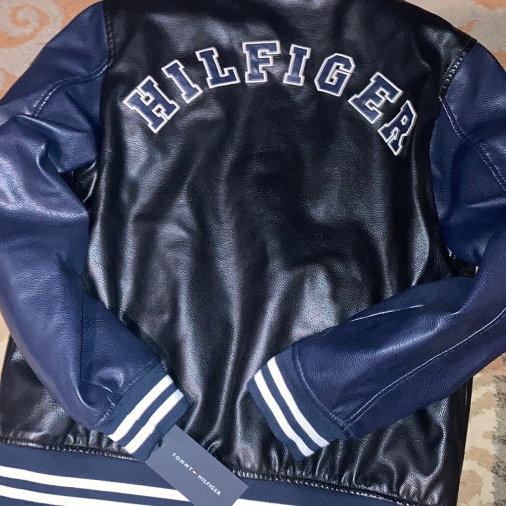 Tommy Hilfiger Fuax leather jacket